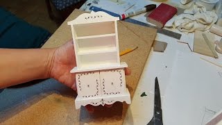 This video will show you how to make a miniature dollhouse hutch. If this tutorial was helpful to you and you really like creating 