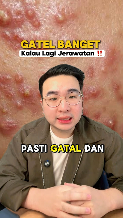 Kenapa jerawat gatal?