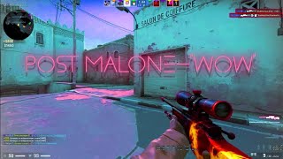 Download Lagu Post Malone - "Wow" / cs:go montage