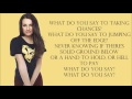 Glee 1x04 Taking Chances With Lyrics 