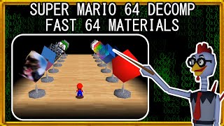 Fast 64 Materials | SM64 Decomp Tutorial - Lesson F-2