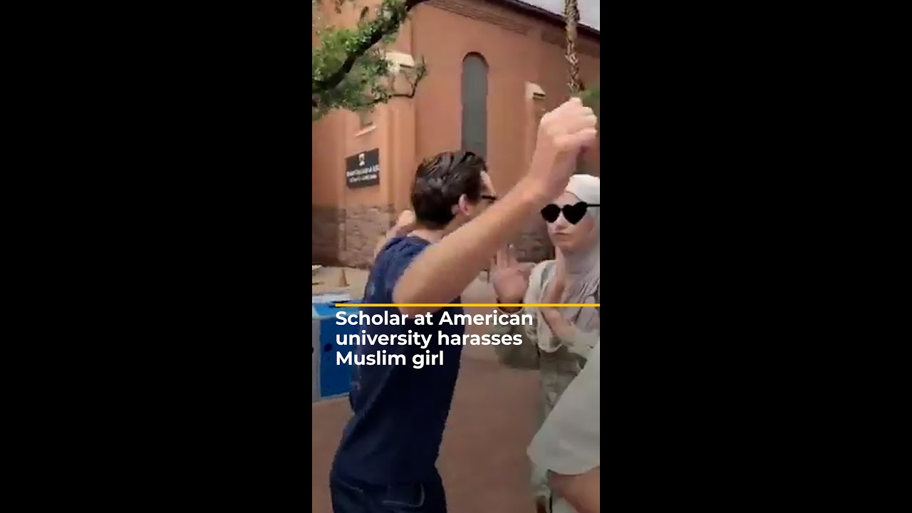 Scholar on leave from American university after harassment of Muslim woman | #AJshorts