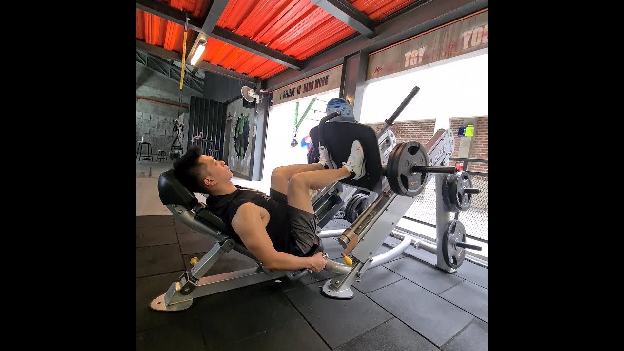 How to use Leg Press Machine at gym - YouTube