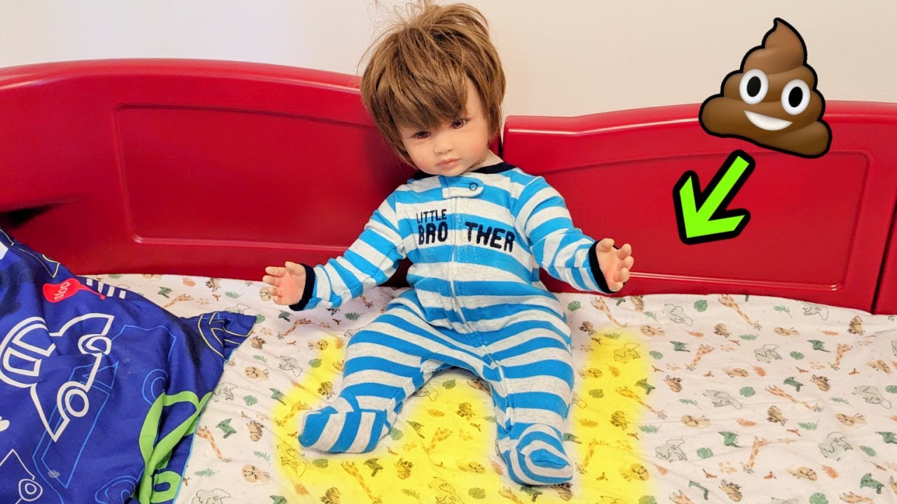 REBORN BOY PEES IN BED And Learns A Lesson