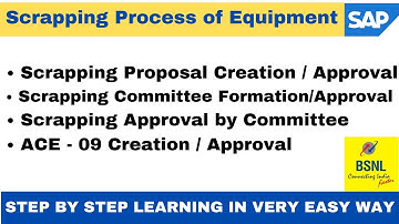 SCRAPPING PROCESS FOR ASSET - LINKED EQUIPMENT IN SAP Summarize Tutorial in Short and Easy Way II