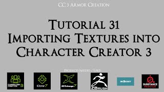 Famous Tutorial 31 - Importing Textures into Character Creator 3 Wealth