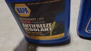 Who makes Napa Universal Coolant?