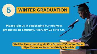 5 Things to Know at City Schools - February 4, 2025