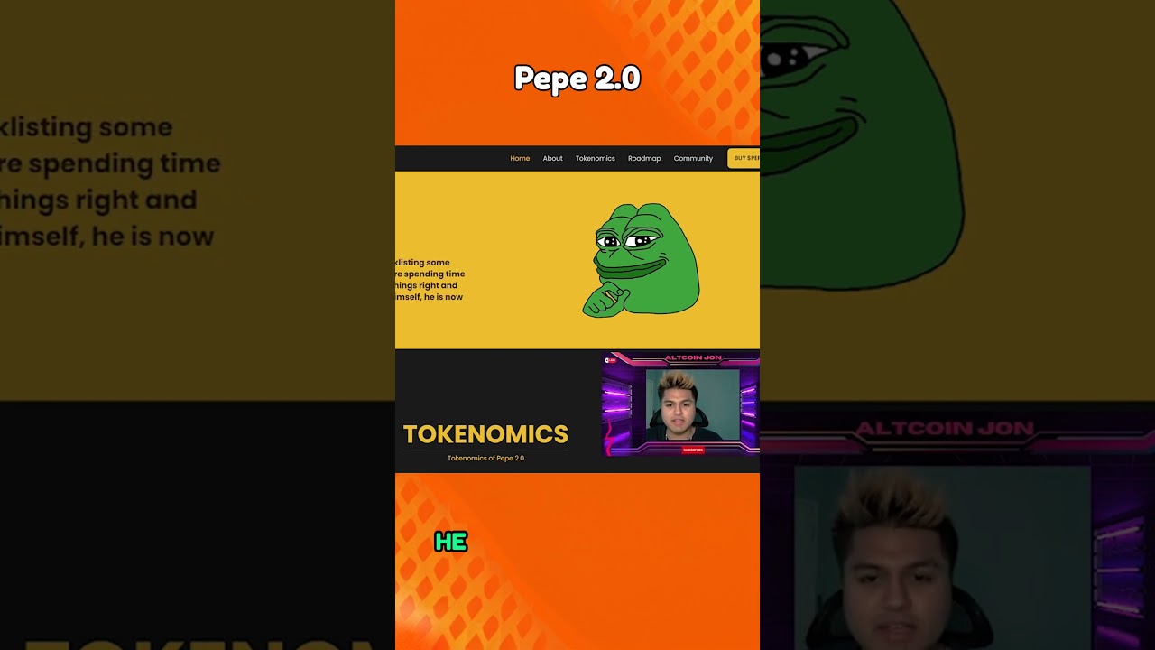 IS PEPE 2.O TOKEN THE NEXT PEPE? 