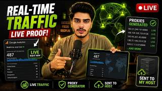Real-Time Traffic Generator Tested LIVE | Google Analytics Proof