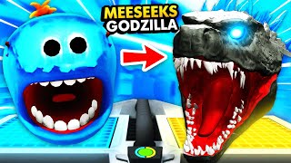 Turning MEESEEKS Into GIANT GODZILLA (Rick and Morty VR Funny Gameplay)