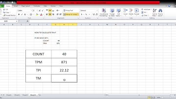 HOW TO CALCULATE TM, TPI IN SPINNING MILL, kaise TM nikale