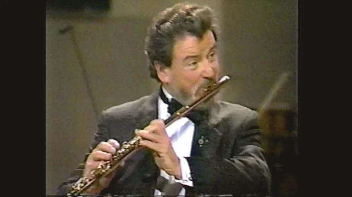 James Galway performs Mercadante (23 January 1989)