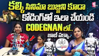 Codegnan AI ROBOT | Students about Codegnan Course and Placements | Codegnan IT Solutions |@SumanTV