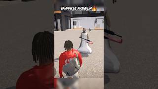 GRANNY vs FRANKLIN FIGHT🔥 #granny #indianbikedriving3d