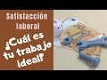 Cuál es mi TRABAJO IDEAL🚀  Consigue SATISFACCIÓN LABORAL  (trabajes o no por dinero)