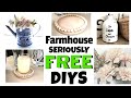 FARMHOUSE DECOR/TRASH TO TREASURE/FREE DIYS