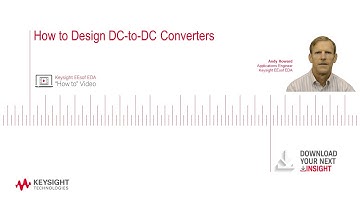How to Design DC-to-DC Converters