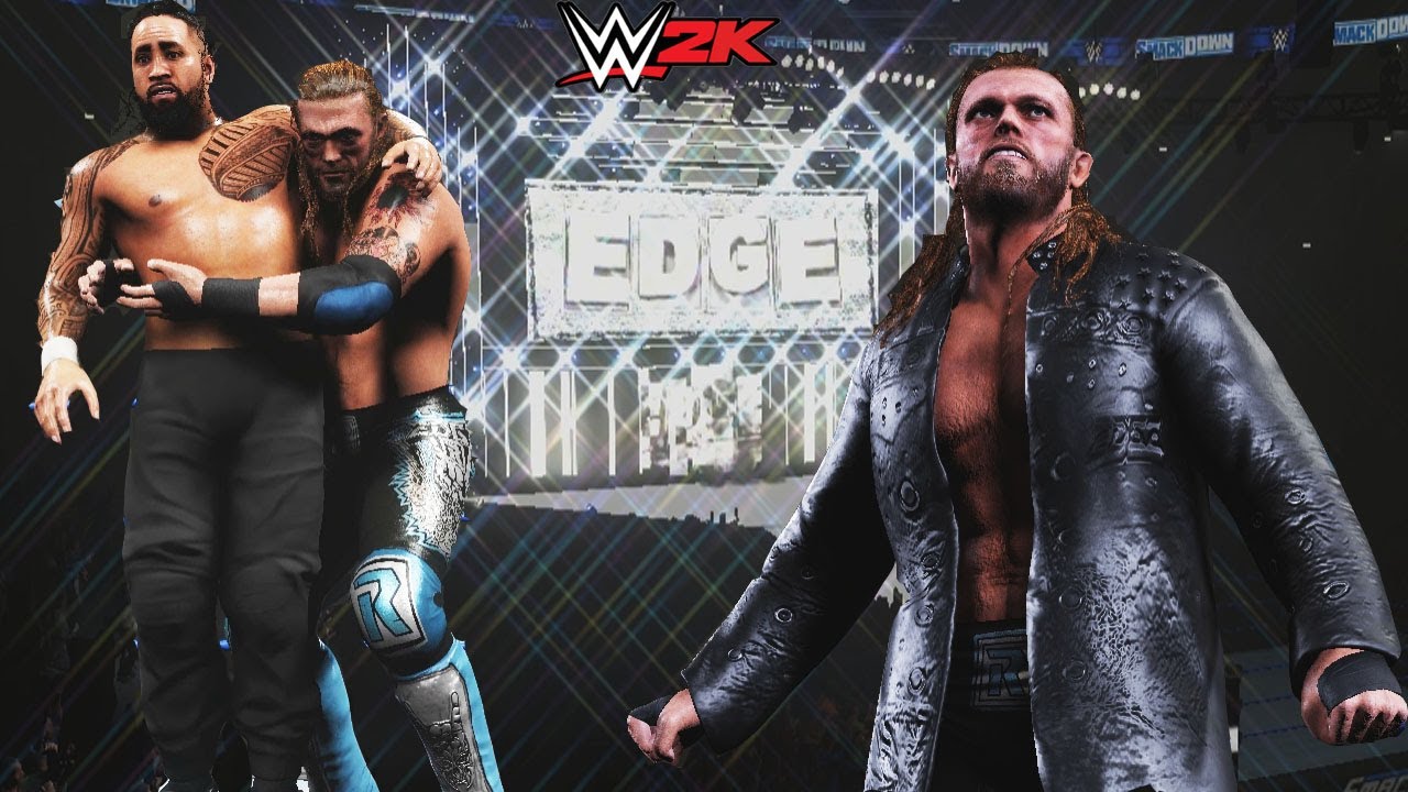 Wwe K Mods Edge Smackdown Updated Attire Updated Beard Youtube