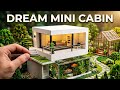 Building a Dream Cabin in Miniature! #diy #engineering #shorts