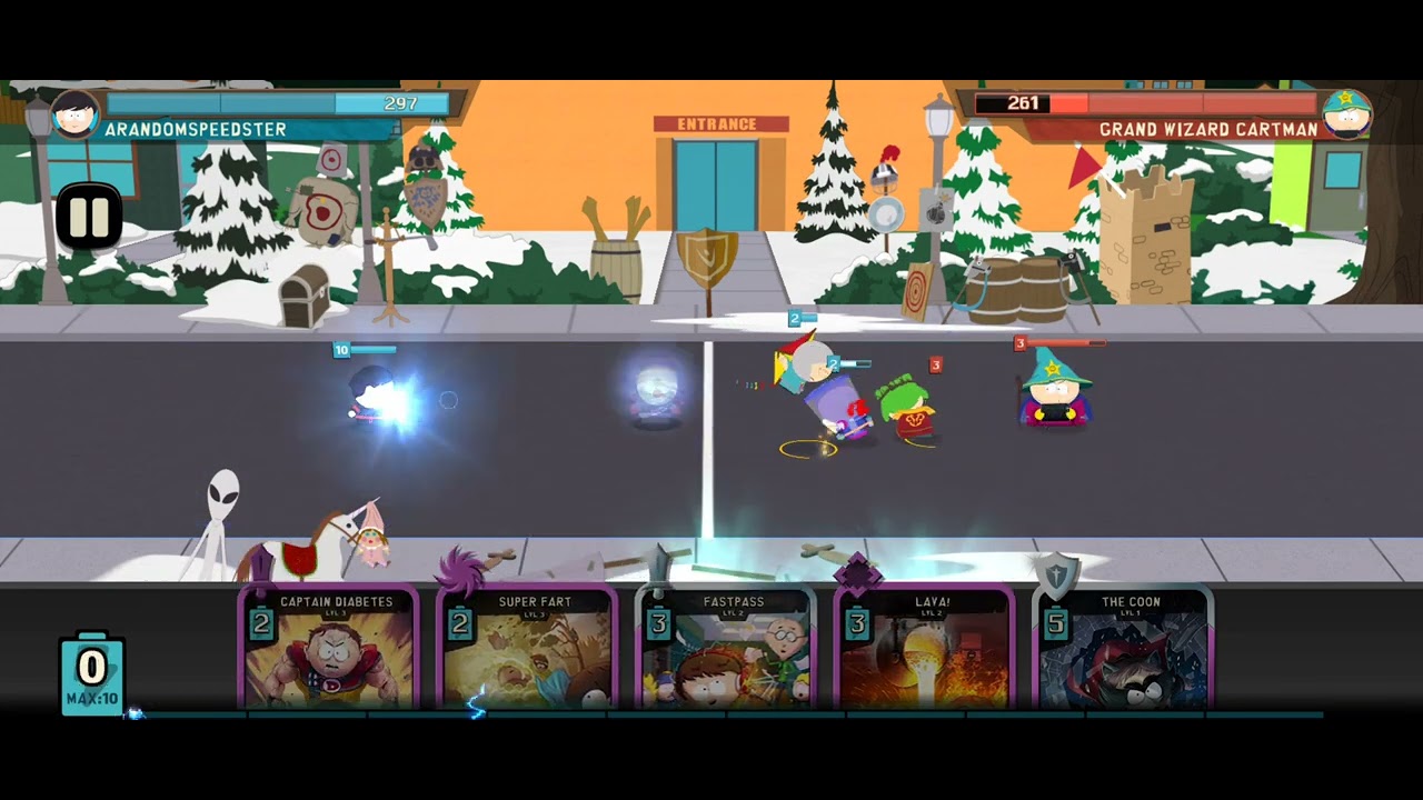 Superheros VS Grand Wizard Cartman | South Park Phone Destroyer - YouTube