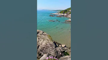 Cornwall Freathy Cliff Whitesand Bay 