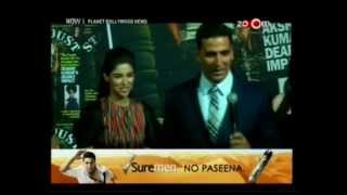 Akshay Kumar, Asin On Housefull 2 Promotion-Indiaecho