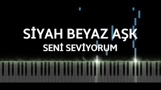 Siyah Beyaz Aşk Müzikleri - Seni Seviyorum (Piano Cover) Resimi