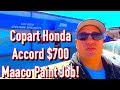 Copart 2001 Honda Accord V6 gets $700 Maaco Paint Job + Motor Mount + Trans Flush = For Sale Soon!