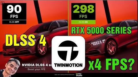 Đánh giá: Bật tính năng DLSS 4 trong Twinmotion 2025.1.1 có mượt lời đồn?