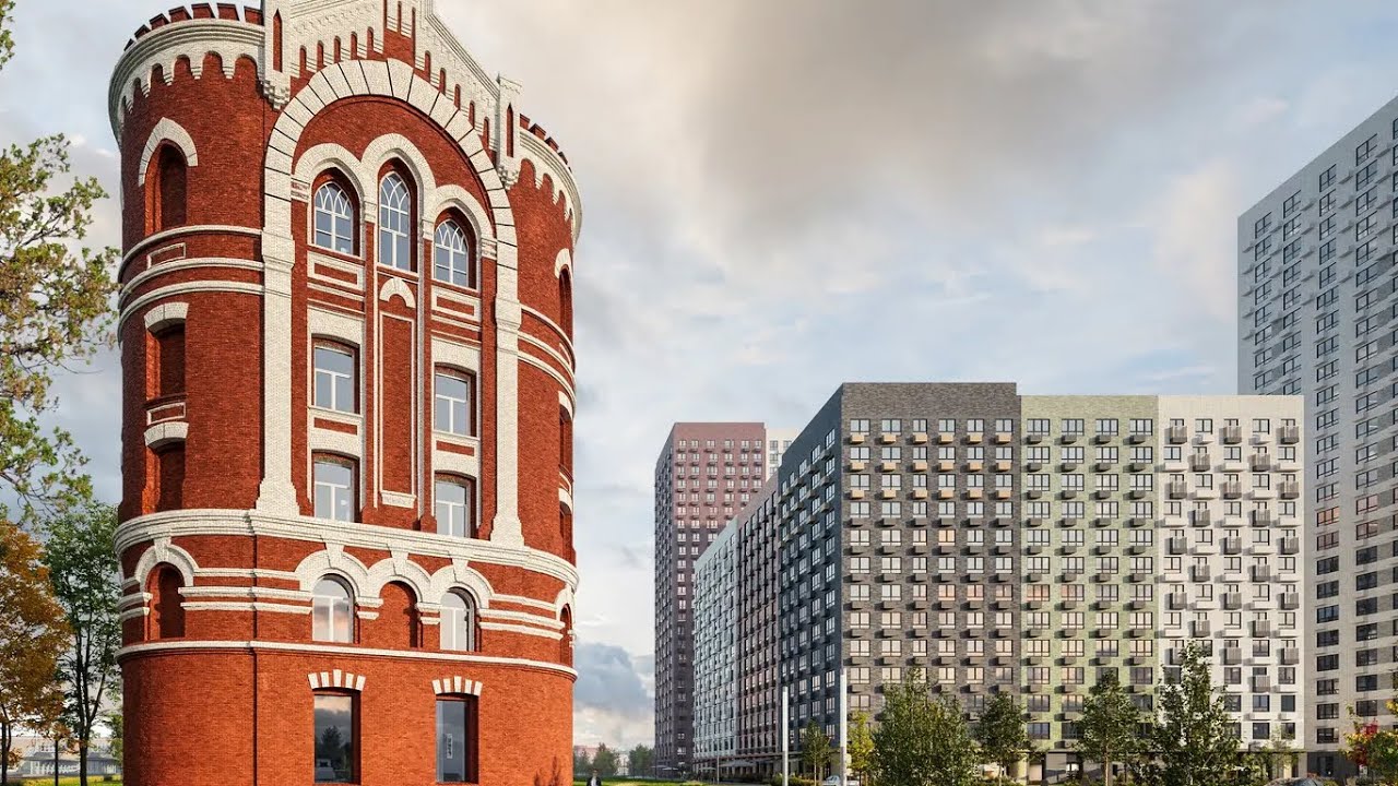 Обзор ЖК Яуза парк в г. Мытищи - YouTube