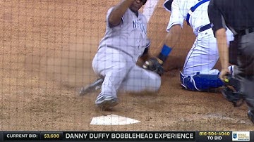 NYY@KC: Gordon throws out Carter on overturned call