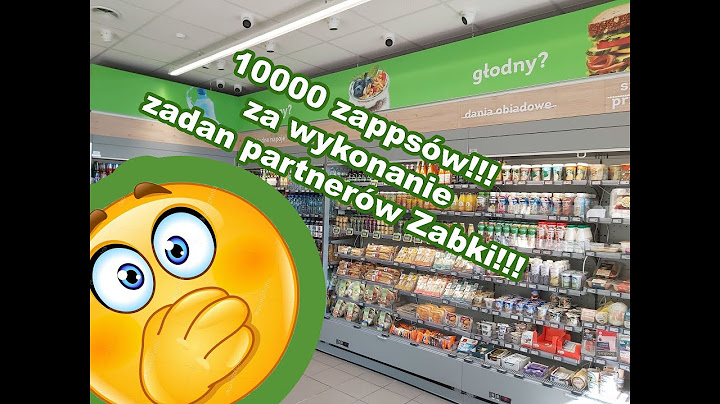 Darmowe żappsy 10000 punktów w aplikacji Zabki!