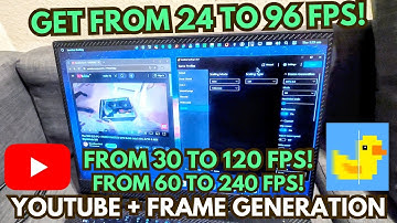 How To Play Youtube Videos With Frame Generation! It’s Amazing | Lossless Scaling