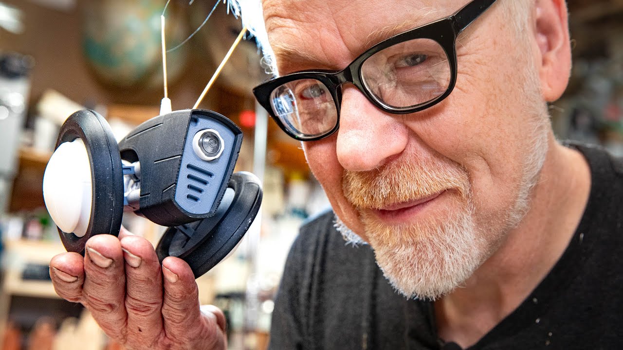 Adam Savage Assembles a Working 3D-Printed Padlock!