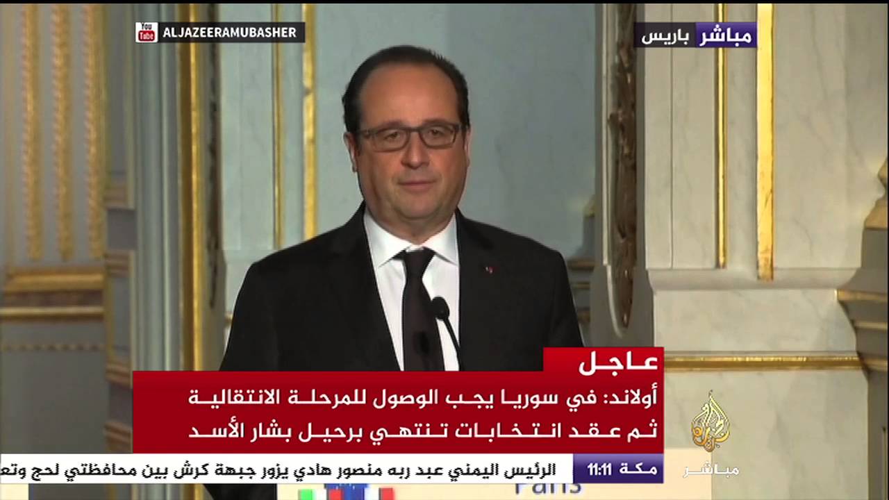 الرئيس الفرنسي: يجب أن يكون لدينا استراتيجية دبلوماسية وعسكرية لمكافحة “تنظيم الدول