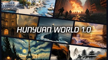 Tencent Releases Hunyuan3D World Model 1.0 - Install Locally - Free and Open-Source