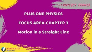 Famous FOCUS AREA - PLUS ONE PHYSICS - CHAPTER 3 Profile