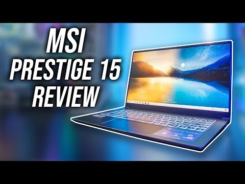 MSI Prestige 15 Review - 10th Gen Laptops Are Here!