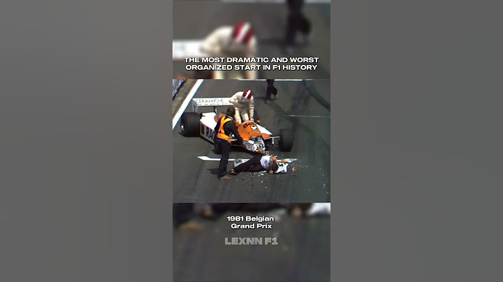 The Most Chaotic Start in F1 History 😱 #F1History #F1Drama #BelgianGP