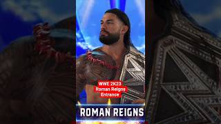 WWE 2K23 Roman Reigns Entrance #wwe #wrestling #umaga #romanreigns #gamechaseofficial