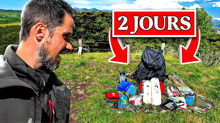 Mon sac pour 2 jours de Rando & Bivouac