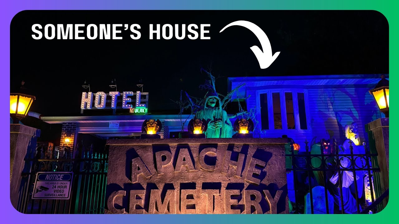 Моё прохождение Nighttime Halloween Haunt 2024