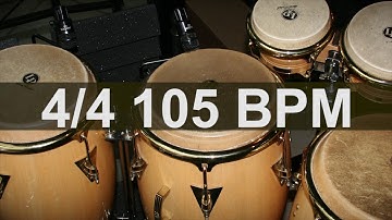 🔴 105 BPM Latin Percusión Metronome
