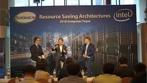 Supermicro Press Conference at Computex 2018