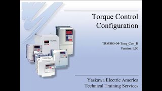 eLearning Module: Torque Control Applications - Part B