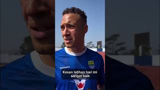 Hari Pertama Mailson Lima Latihan Bersama Persib persib