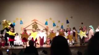 AJ's Christmas Program 12.18.12 Pt. 1