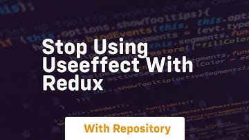stop using useeffect with redux
