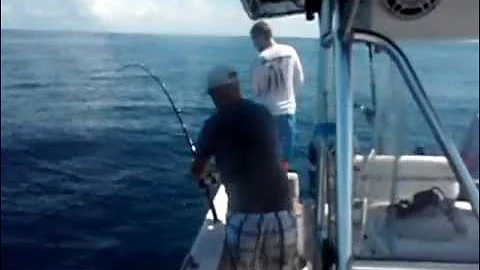 Tony Perrone, fishing 60 offshore  tuna